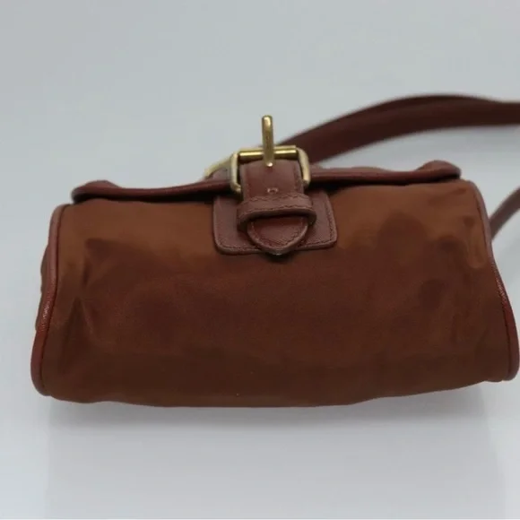 Vintage Prada Brown nylon waist Bag - Picture 3 of 13